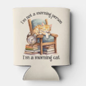 Ik ben geen ochtendmens blikjeskoeler (Achterkant)