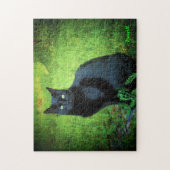 Ik ben geen pech! Black Cat Jigzaag Puzzle Legpuzzel (Verticaal)