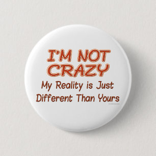 Ik ben geen rare Buttonnen Ronde Button 5,7 Cm