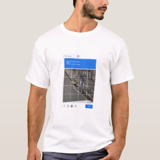Ik ben geen robot - CAPTCHA Challenge T-shirt