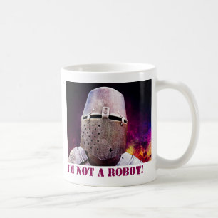 Ik ben geen robot koffiemok