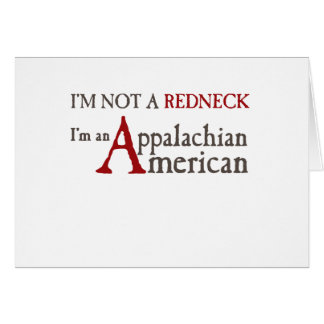 Ik ben geen roodnek, ik ben een Appalachian Amerik