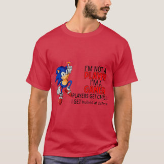 Ik ben geen speler, ik ben een gamer. Spelers krij T-shirt