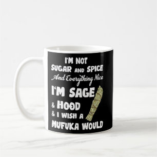 Ik ben geen suiker en spice en alles wat leuk is koffiemok