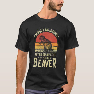 Ik ben geen Taxidermist jager. T-shirt