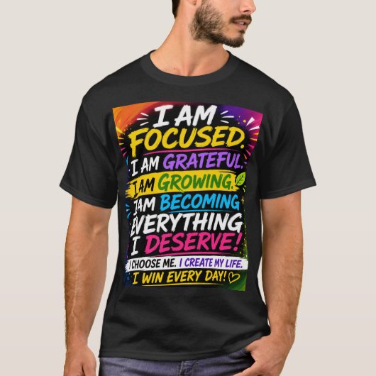 Ik ben gefocust t-shirt (Voorkant)