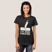 Ik ben gehackt geamputeerde invaliditeitsprothese  t-shirt (Voorkant volledig)