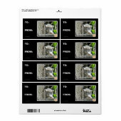 Ik ben gek etiket (Full Sheet)