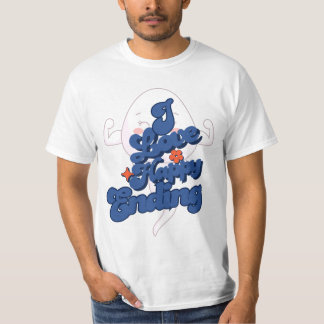 Ik ben gek op Happy Endings T-shirt