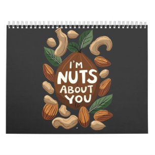 Ik ben gek op jou - Funny Nut Lovers Design Kalender