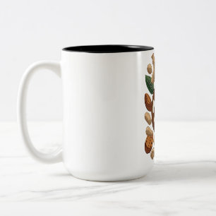 Ik ben gek op jou - Funny Nut Lovers Design Tweekleurige Koffiemok