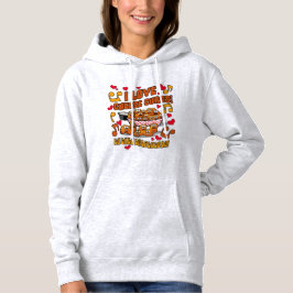 Ik ben gek op kaas! hoodie