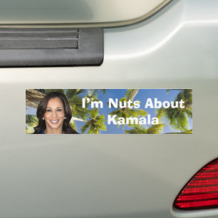 Ik ben gek op Kamala Bumpersticker
