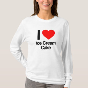Ik ben gek op roomijs t-shirt