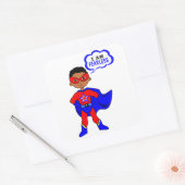 Ik ben gek vierkante sticker (Envelop)
