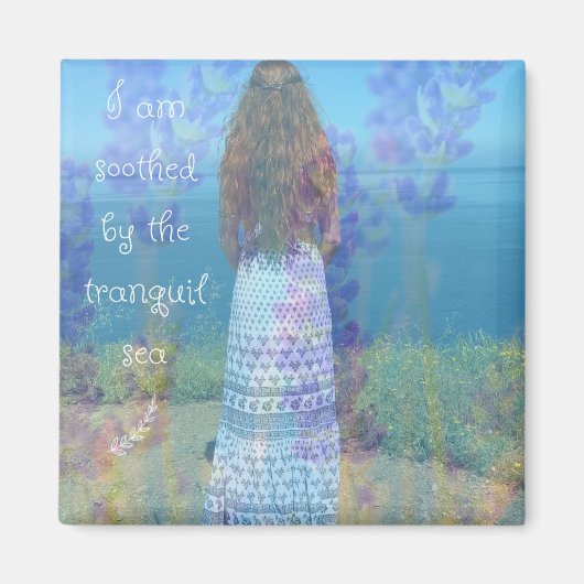 Ik ben gekalmeerd door de rustige magneet van het  (Voorkant)