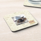 Ik ben gekomen om ons dorp te plunderen bier onderzetter (Linkerzijde)