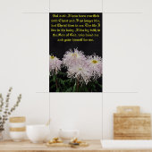 Ik ben gekruisigd met Christus. Poster (Keuken)