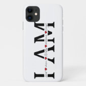 Ik ben geliefd, uitverkoren, waardig, zegevierend, Case-Mate iPhone case (Achterkant)