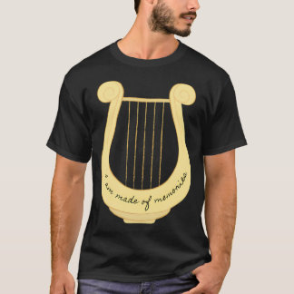 Ik ben gemaakt van herinneringen song of achilles t-shirt