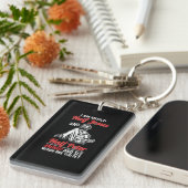 Ik ben gemengd half Jezus en half Peter #runup en Sleutelhanger (Voorkant Rechts)