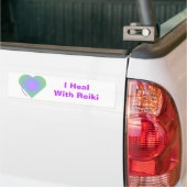 Ik ben genezen met Reiki Bumpersticker (Op Truck)