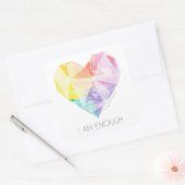 Ik ben genoeg - Mirror/Scale Sticker (Envelop)