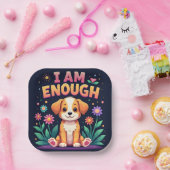 Ik ben genoeg papieren bordje (Feest)