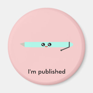 Ik ben gepubliceerd magneet