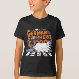Ik ben GERMAND SHEPHERD boek T-shirt
