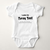 Ik ben geslaagd voor de Turing Test Romper (Voorkant)