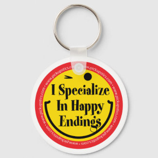 Ik ben gespecialiseerd in Happy Endings Sleutelhanger
