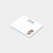 Ik ben Gesponnen-fecte Disaster, Cat Mom, Funny Pe Post-it® Notes (Schuin)