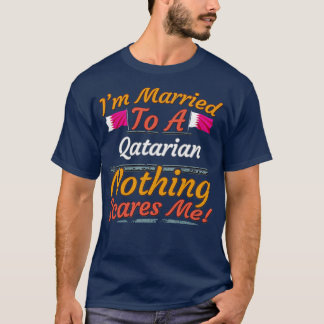 Ik ben getrouwd met een Qatarese, maar ik ben nerg T-shirt