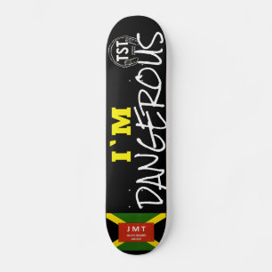 IK BEN GEvaarlijk OFFICIELE JAM Skateboard