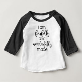 Ik ben geweldig en geweldig gemaakt Baby T-shirt