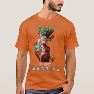 Ik ben gewoon creatief t-shirt