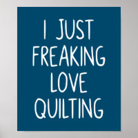 Ik ben gewoon dol op quilten | Quilter's Gift