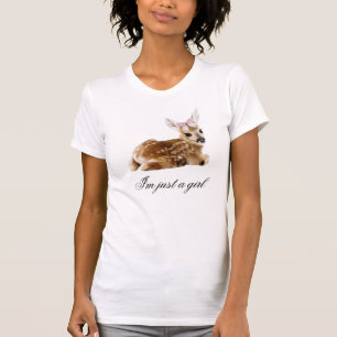 Ik ben gewoon een meisje Coquette Slogan Baby T-sh T-shirt