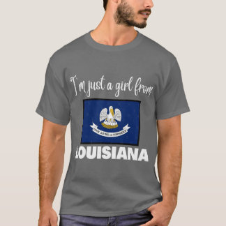 Ik ben gewoon een meisje uit State pride design vo T-shirt