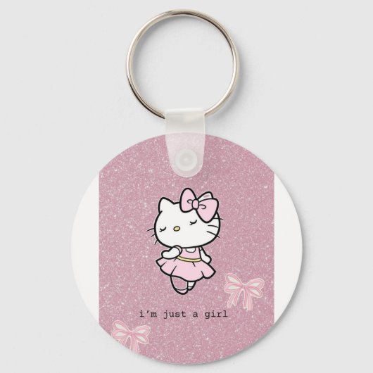 Ik ben gewoon een sleutelhanger voor meisjes (Voorkant)