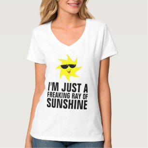 IK BEN GEWOON EEN STRAAL VAN ZONNESCHIJN Grappige T-shirt