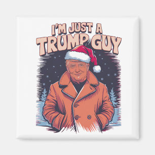 ik ben gewoon een Trump-man Chill Guy Meme Trump T Magneet