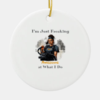 Ik ben gewoon gek... Classic Keramisch Ornament