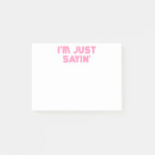 Ik ben gewoon heilig post-it® notes (Voorkant)