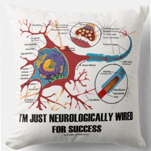 Ik ben gewoon neurologisch bedraad voor succes (ne kussen