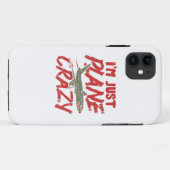 Ik ben gewoon 'Plane Crazy Airplane Fly Vliegtuig  Case-Mate iPhone Case (Achterkant (horizontaal))