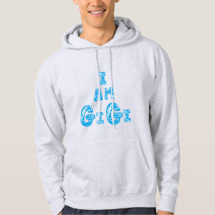 Ik ben gigi beste vriendin van een sterke vrouw hoodie