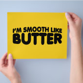 Ik ben glad als boter flyer (Hand)