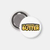 Ik ben glad als boter magneet (Voorkant / Achterkant)